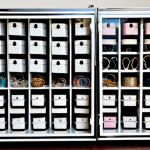 Hair Accessories Display**

"A collection of neatly organized hair accessories displayed in clear acrylic cases, arranged by type and color, professional aesthetic, showcasing hair ties, bobby pins, and small clips, fully clothed, safe for work, appropriate content, perfect anatomy, natural proportions, professional photography, high quality, modest, family-friendly."

**