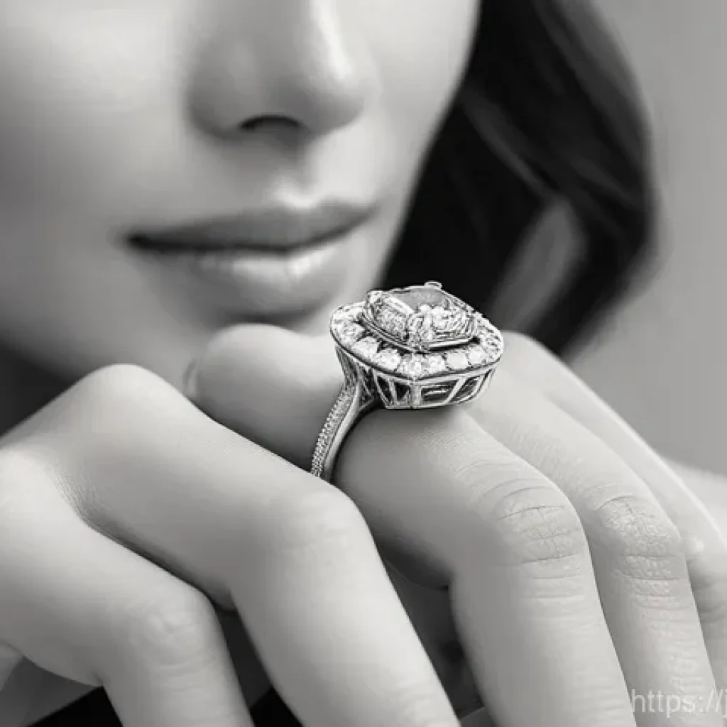 브라이덜 쥬얼리 세트 가이드 - **The Harmonious Set Ring Story**
    An elegant, sophisticated young couple (mid-20s to early 30s),...
