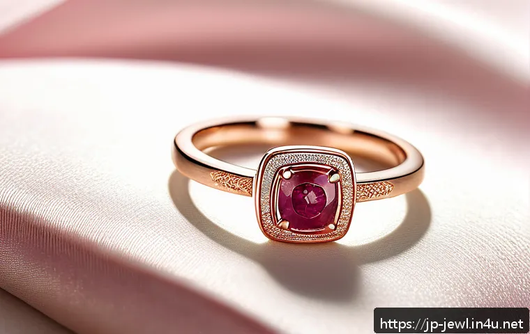 기념일 맞춤 쥬얼리 디자인 - A delicate custom-made ring displayed on a soft velvet cushion, featuring an elegant matte finish in...